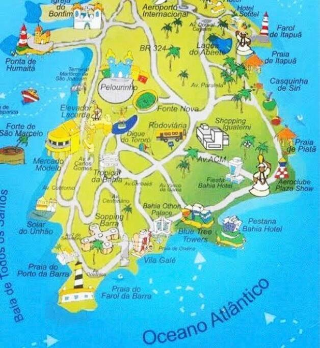 Stayhere! Fique Aqui! Apartamento 2/4 Mobiliado No Costa Azul :-) 살바도르 외부 사진