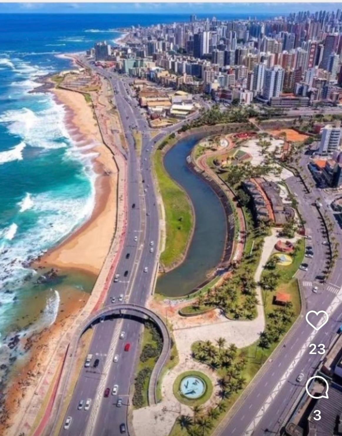 Stayhere! Fique Aqui! Apartamento 2/4 Mobiliado No Costa Azul :-) 살바도르 외부 사진